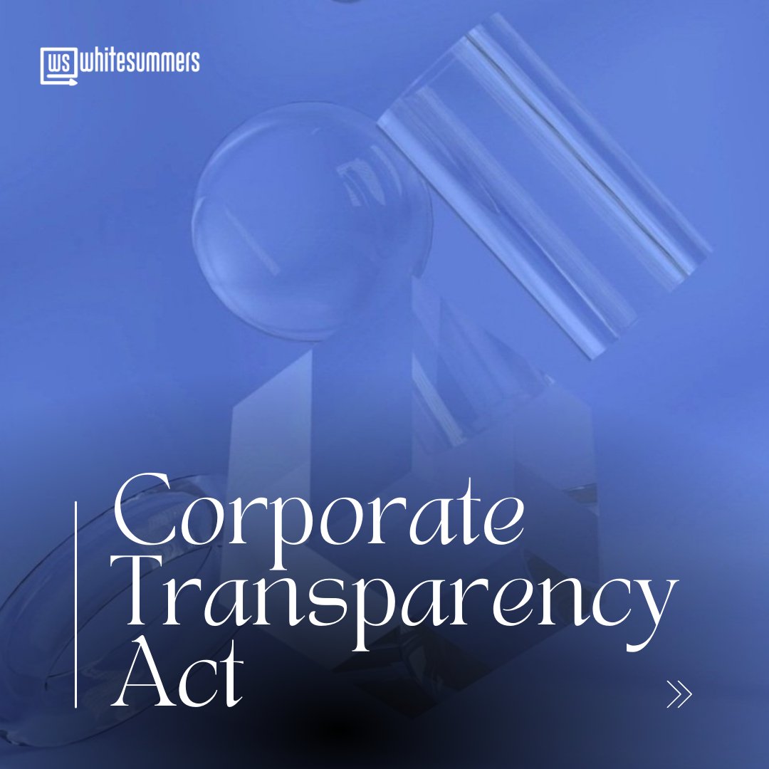 URGENT: As business owners gear up for 2024, compliance with the new Corporate Transparency Act must be high on the priority list. Learn more about reporting deadlines and which companies are exempt: bit.ly/47PTbba #CorporateTransparency #WhiteSummers