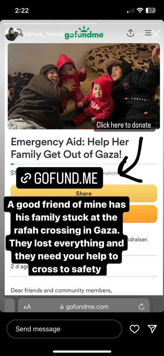 karmasbow's tweet image. Because the last 🔗 got b0tted: 

Hey everyone, an influencer from my local community shared this campaign to h3lp a family of 15 escape from G@za!! Please sh@re and d0nate your Disney+ subscription fee at minimum. The 🔗 is below.