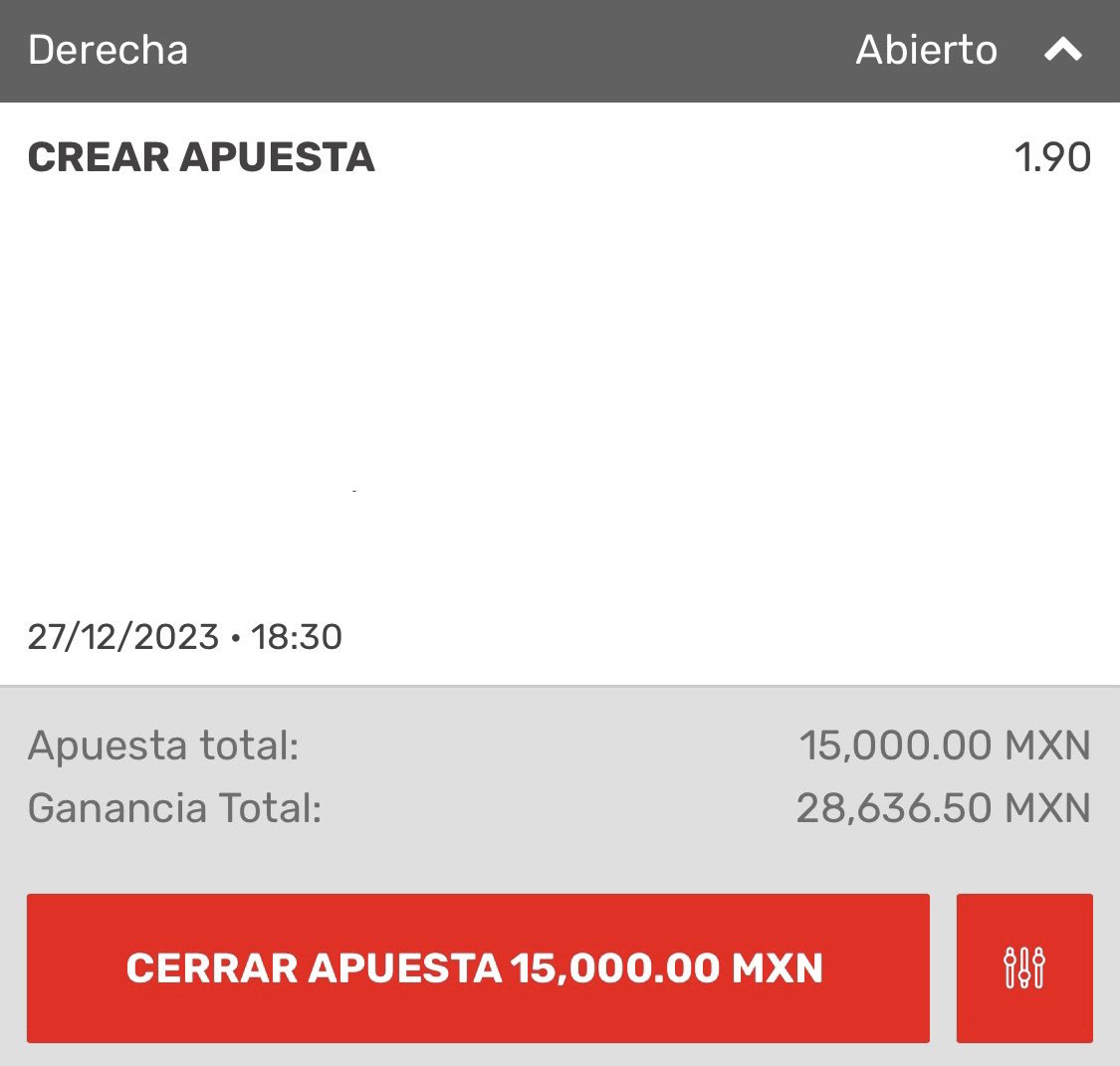 AMIGOS! 🤟🏼

❗️❗️PICK DE ALTA COFIANZA❗️❗️

👉🏼 250 INTERACCIONES ENTRE RETWEETS 🔄 Y LIKES ❤️ Y SE SUELTA. (Se van fácil) 😌

POR CIERTO SI SE GANA ENTRE LAS INTERACCIONES SE VAN 3 TRANSFERENCIAS DE $200 😮‍💨

OBLIGATORIO: SEGUIRME
👉🏼<a href="/Caballo_Negro12/">DARK HORSE Picks</a> 

ASÍ QUE HA DAR RETWEET! 🔥🔄
