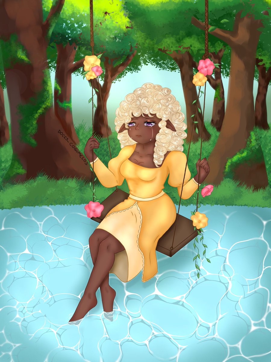 Doces_Cogumelos's tweet photo. Eu a imaginei como uma princesa Elfo! 
#artedigital #digitalart #desenhodigital #digitalpainting #oc #art #IbisPaintX #ibispaint  #artistadigital #originalcharacter #illustration #desenhodigital #ilustração #cutedrawing #princesself #elf #fantasyart  #backgrounddrawing #fantasy https://t.co/DlZQxGGgjb