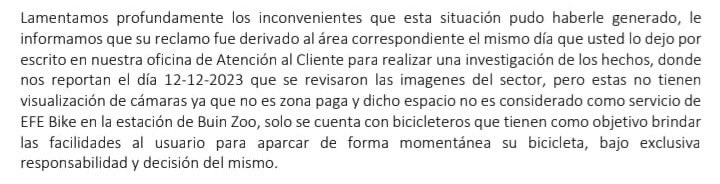 iamefef's tweet photo. @EFETrenesChile Respuesta de @EFETrenesChile se entiende que la responsabilidad es propia pero qué pasa cuando tienes a un ejército de “profesionales” ayudando al delincuente 🤦🏻‍♀️ . No es que vino alguien y se la robó, es que sus trabajadores ayudaron en el robo 😤😤😤😤 esa es la impotencia! https://t.co/ZD75k7dw23