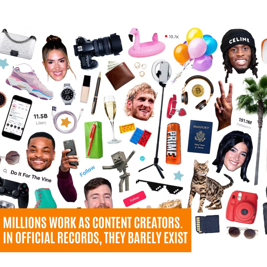 Millions have ditched traditional career paths to work as online creators &amp; content-makers, amassing followers and build businesses whose influence now rivals the biggest names in entertainment, news &amp; politics.

Learn more: washingtonpost.com/technology/202…