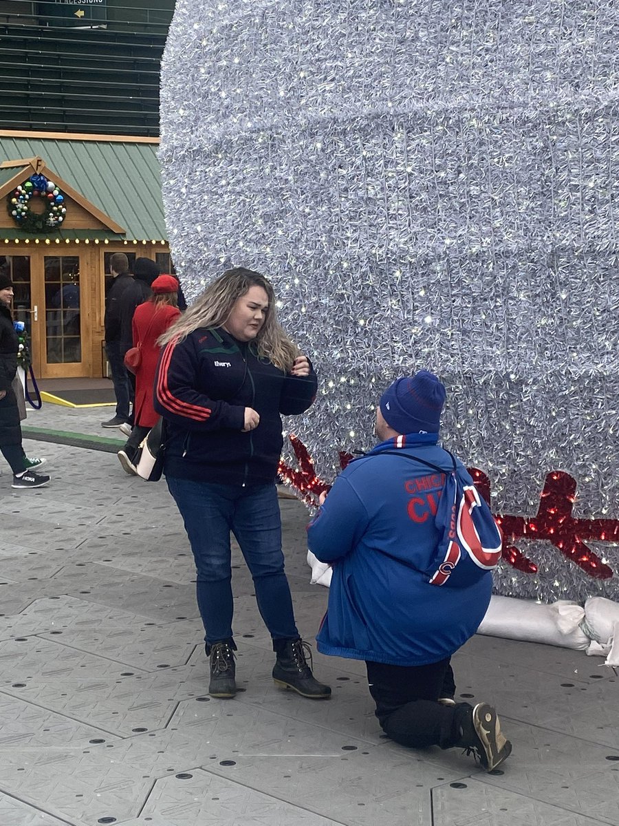 krakow94's tweet photo. Proposed at Wrigley 12.11.22 ❤️ ⚾️ 💙 Married flying the W 11.11.23 Cant wait to see y’all at Cubs Con in January! @Cubs @LieutenantDans7 @ihapp_1  @Dempster46 @jordan_wicks99 @NickMadrigal_3 @PatrickWisdom5 @miggymont26 @WatchMarquee @J_Steele21 @HWEZ02 @adbert29 @pstrop46 https://t.co/5Qu3o9wzPt