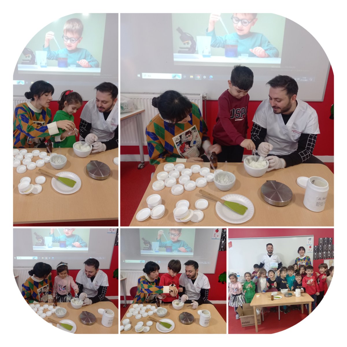 Fen etkinliği kapsamında,okul velimiz ,Caner Kuyumcu denetiminde, el kremi yaptık.<a href="/BATMANMBA/">BATMAN MBA SCHOOLS</a> <a href="/mbaokullari/">MBA Okulları</a> <a href="/MedicanaSaglik/">Medicana Sağlık Grubu</a>