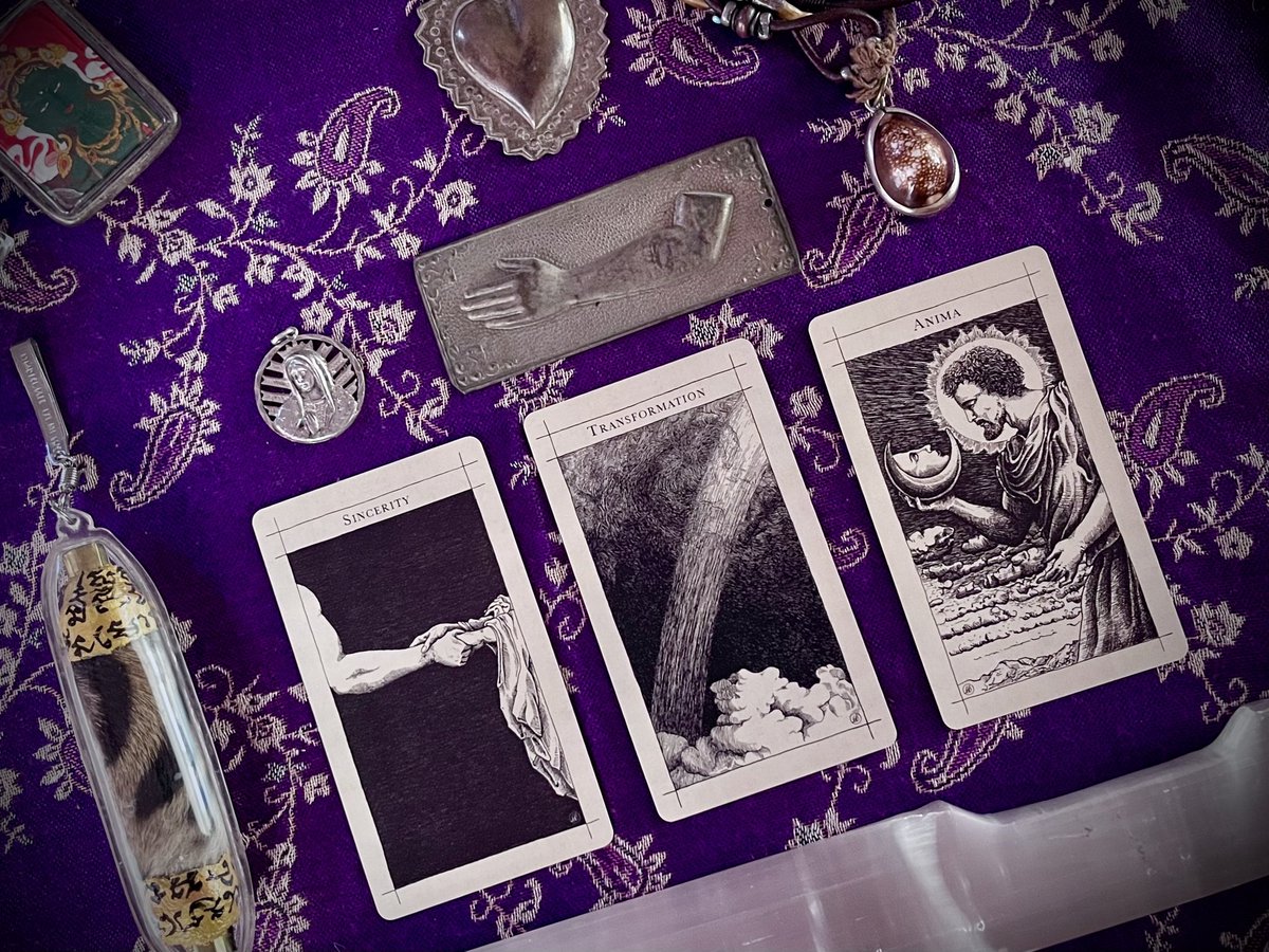 The transformational power of the receptive alignment of heart, presence, and one’s truth. 

#tarot #TarotReading