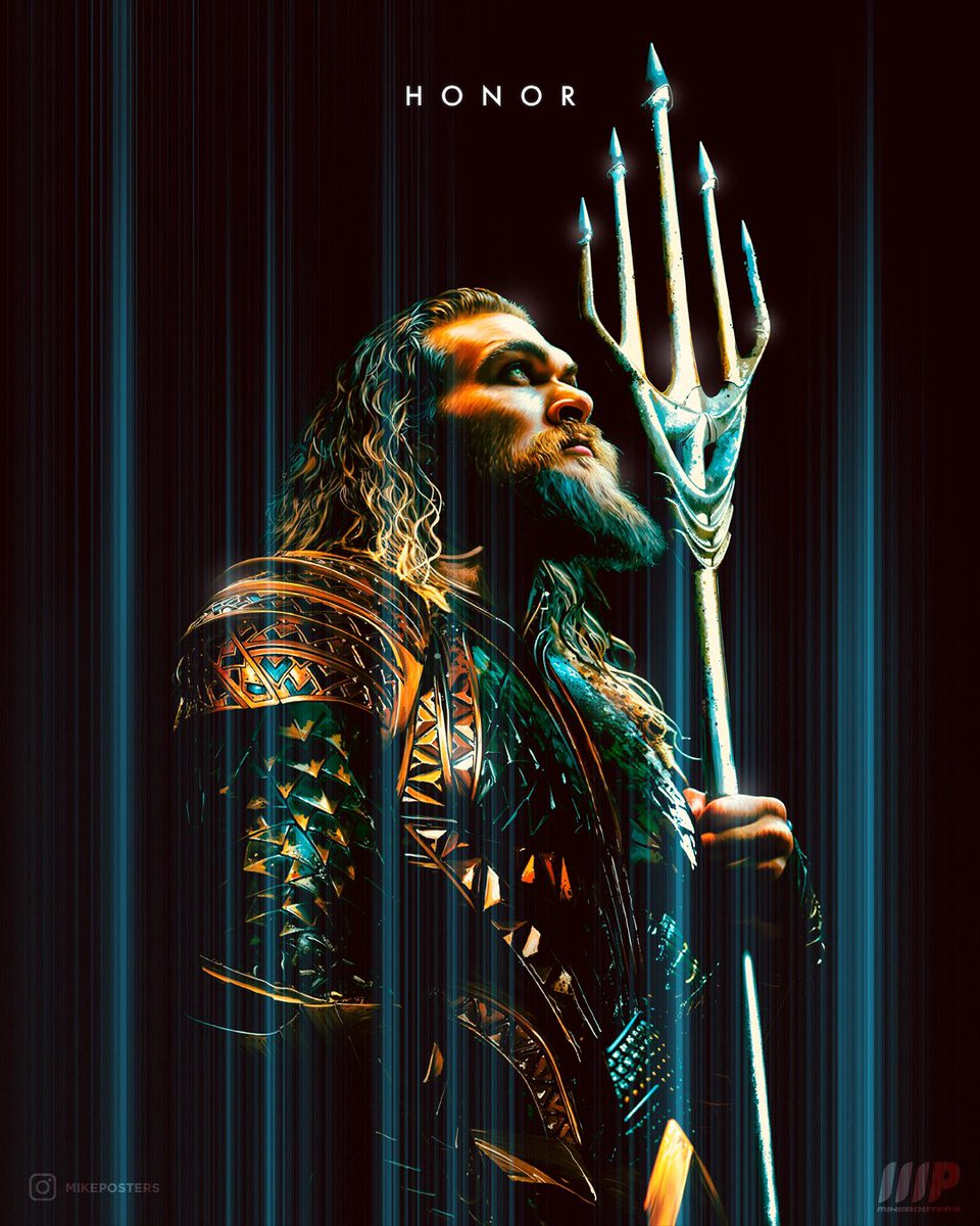 Day 3: #Aquaman 🔱
Third poster of the series is dedicated to the King of Atlantis! The DCEU is ending with the release of #AquamanAndTheLostKingdom and while the character took a whole new direction since his first appearance in BvS, I liked what @prideofgypsies brought to him.
