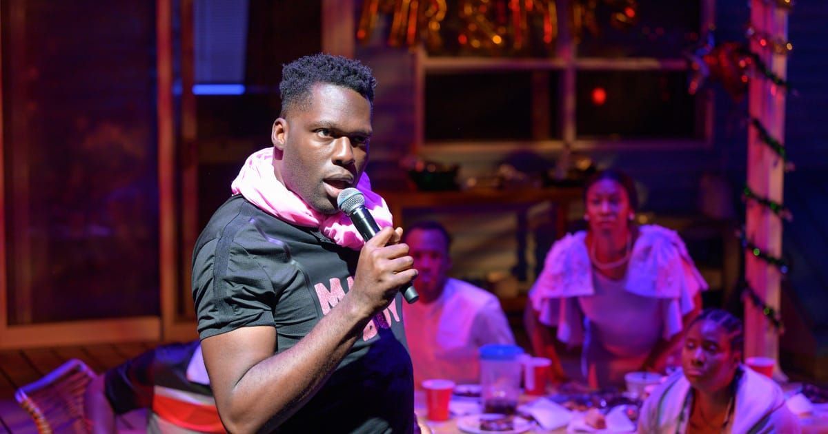 broadstreview's tweet photo. Last week to catch 'Fat Ham'!
"This reimagining of Shakespeare’s classic borrows from the source material, but creates its own world, one that is undeniably and unapologetically Black, Southern, and queer..."
https://t.co/ah41SWfdtX   #theater https://t.co/w9dWCsBGma