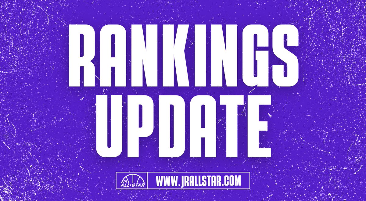 🚨 𝐑𝐀𝐍𝐊𝐈𝐍𝐆𝐒 𝐔𝐏𝐃𝐀𝐓𝐄 🚨

Check out our updated 𝐂𝐋𝐀𝐒𝐒 𝐎𝐅 𝟐𝟎𝟐𝟓 rankings! 👇
jrallstar.com/rankings/?filt…

@ChristianMakena @AmyTerrian @RaineyWelson @KateMcGinnis12 @lstrifling2025  @danica_gosz @AbbyHollis4 @megangeas5 @megdecker8 @melenaglysch @AddisonM_30