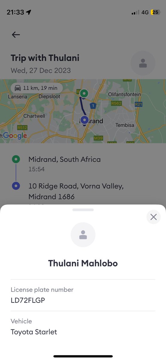 2micology's tweet photo. @Boltapp_za I have to be verified to message you so can’t Dm. This was the driver https://t.co/2J1PlSxdjd