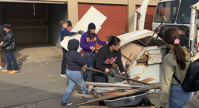 UC Merced students pitched in to assist those who were affected when a storage facility flooded during historic rains at the beginning of 2023. You can read about this story, as well as others that shaped 2023 in our annual #YearInReview 🔗 ucm.edu/orYX5D