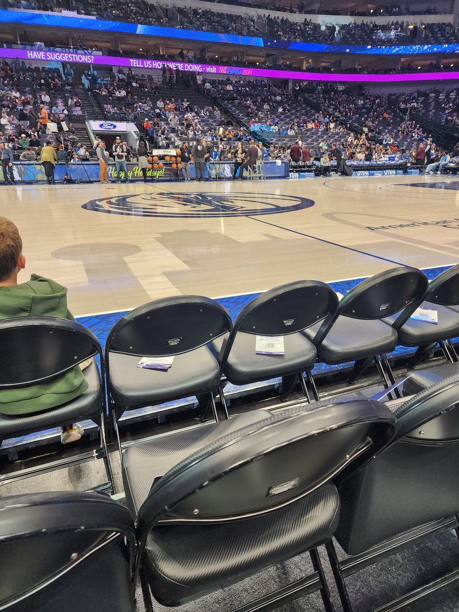 LechugaFelipe's tweet photo. Mavs game the other night! Meet Ralph Barbosa! Mavs got the win of course! To bad Wemby was out! #MFFL    #Luka https://t.co/CQHBvjX9iA