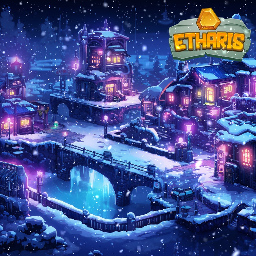EtharisOfficial's tweet photo. The Cyberpunks are hacking their way into the holiday spirit, with neon lights and cybernetic enhancements galore. Join them in Etharis and experience a futuristic Christmas like no other. 

#Etharis #Cyberpunk #Christmas https://t.co/SXVn0XLK1m