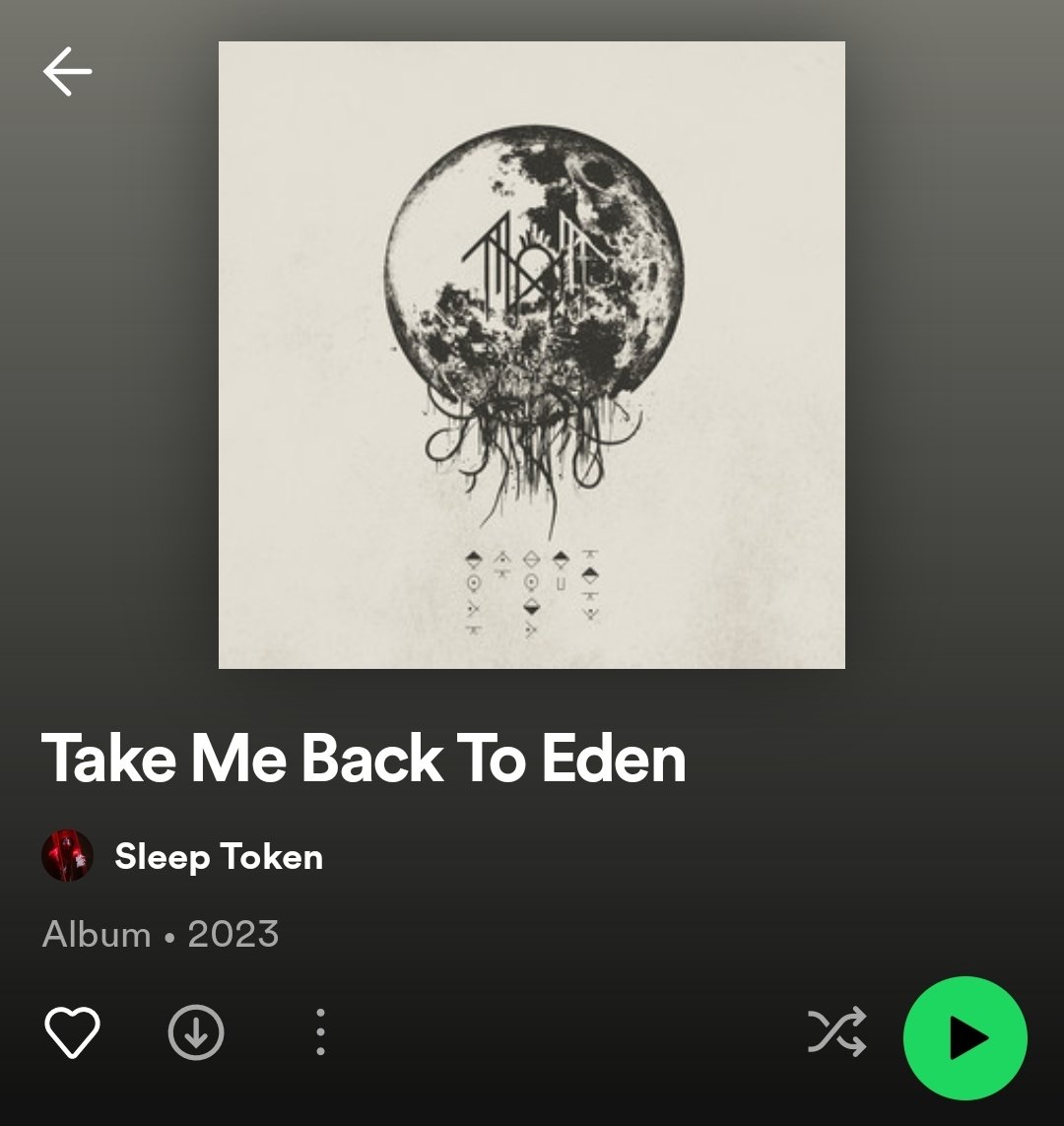 TheUndeadRiot78's tweet photo. My top 3 albums of 2023 (in no particular order) and my favorite track from each one.
1. TMBTE - @Sleep_Token
TMBTE
2. The Surface - @BEARTOOTHband
The Surface
3. CHRONICLES - @voidofvision
INTO THE DARK
#sleeptoken #beartooth #voidofvision #metalcore #metal https://t.co/02oBJ0j2MC