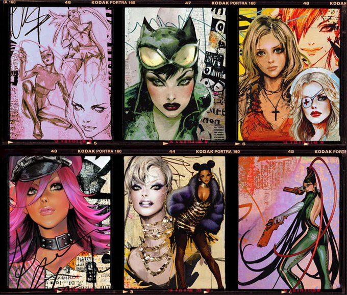 Some of my favorite layouts from books I made this past year.