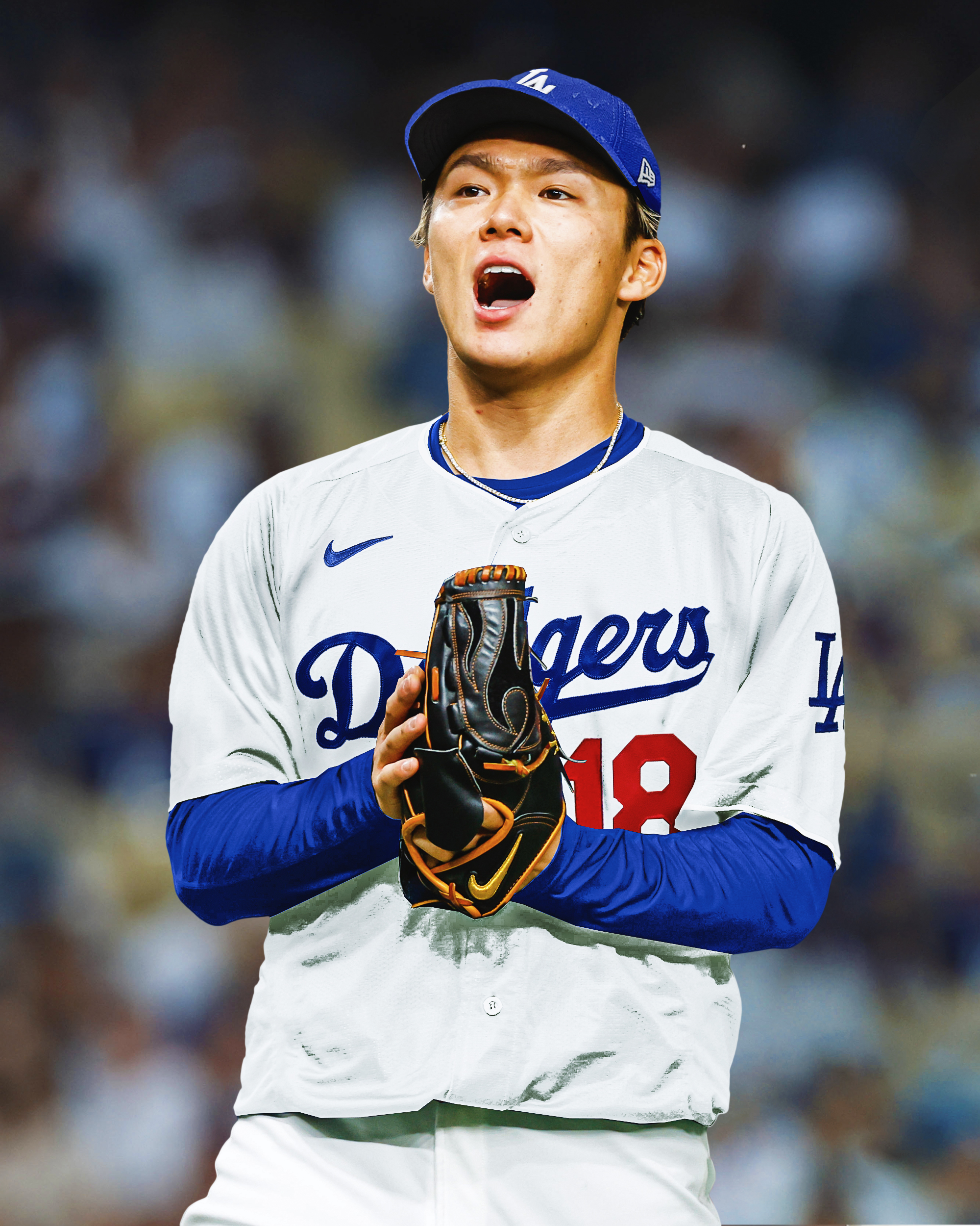 MLB on X: Yoshinobu Yamamoto is officially a Dodger!