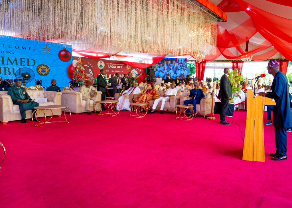 jidesanwoolu's tweet photo. Today, alongside my deputy, cabinet members, National Assembly members from Lagos, House of Assembly members, and chairmen of Local Government Areas, we received His Excellency, President Bola Ahmed Tinubu at Lagos House, Marina. 

I assured President Tinubu that his vision for Lagos’ development remains on track, using the Lagos Metropolitan Area Transport Authority as a reference point. 

LAMATA was created by his  administration when he was governor and it has been the leading agency changing the city’s landscape through implementation of the development master plan conceived decades back. 

It was also heartwarming to receive the president’s acknowledgment of our administration’s result-oriented approach to turn Lagos around, while creating opportunities out of challenges.