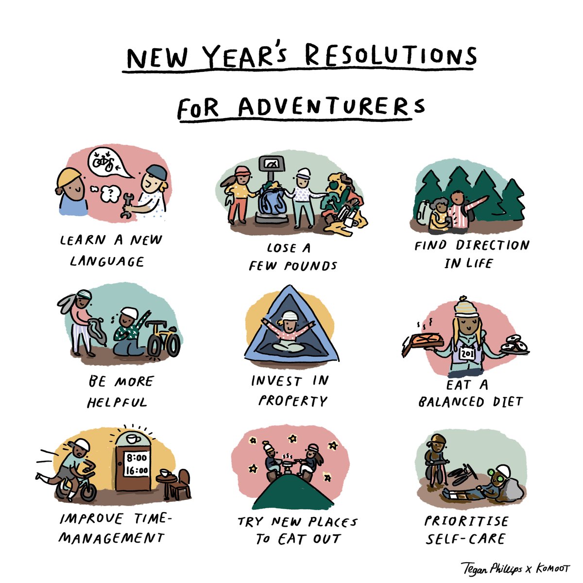 komoot (@komoot) on Twitter photo Some inspiration for an adventurous 2024 🎊
Which ones are you adding to your list?
🎨 <a href="/TegPhill/">Tegan Phillips</a> Some inspiration for an adventurous 2024 🎊
Which ones are you adding to your list?
🎨 <a href="/TegPhill/">Tegan Phillips</a>