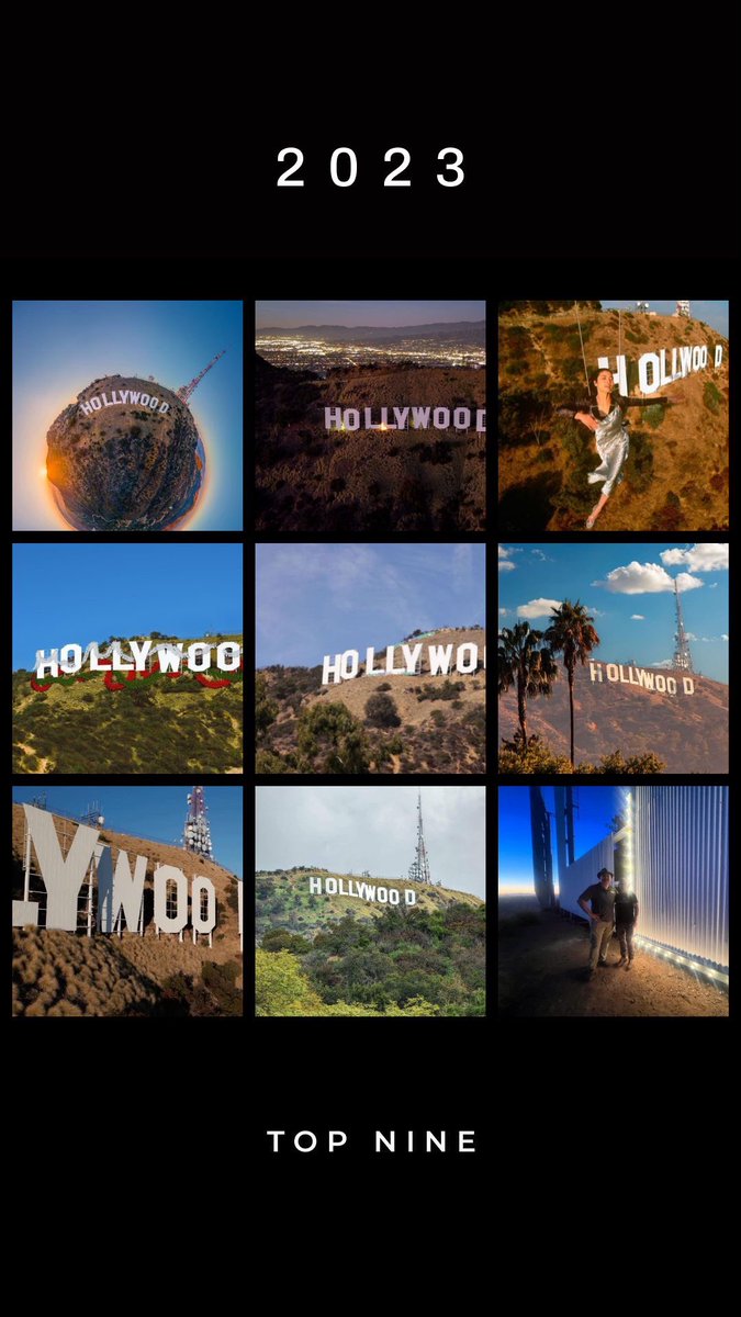 2023 is coming to a close, so we’re looking back at your favorite posts on Instagram! Keep following us and share with your friends Instagram.com/hollywoodsignt… ✨ 📸 @birdmanphotos, and more tagged on IG #hollywoodsign #throwback #favorite #fans #topnine