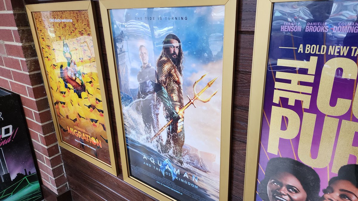 Today's adventure - <a href="/aquamanmovie/">Aquaman Movie</a> at <a href="/AlamoRaleigh/">Alamo Raleigh</a>