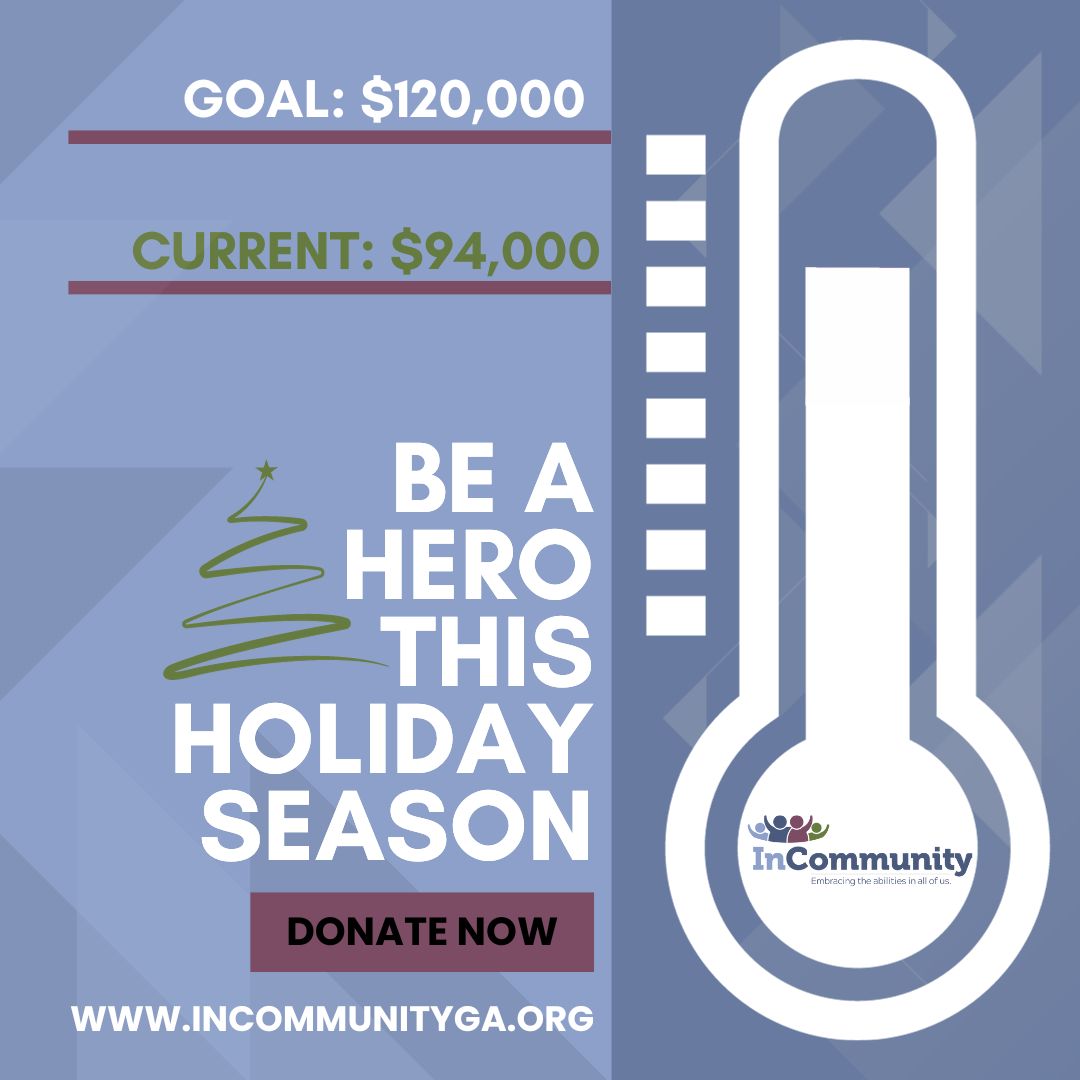 InCommunityGA's tweet image. We need your help to reach our year-end goal of $120,000 by December 31. As the largest nonprofit IDD provider in Georgia, InCommunity is the only safety net thousands of individuals have when insurance and state funding is not enough. 
.
incommunityga.org/annual-appeal