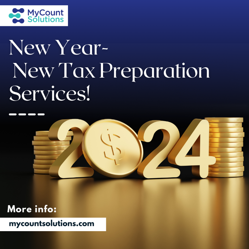 mycountsolution's tweet photo. New Year, New Tax Preparation Services! 🎉
Out with the old, in with the organized! 🗓️✨  My Count Solutions is thrilled to introduce our revamped Tax Preparation Services for 2024! 🚀 Let's make this tax season stress-free and efficient.
#2024 #Tax https://t.co/8x3LLJZhGA