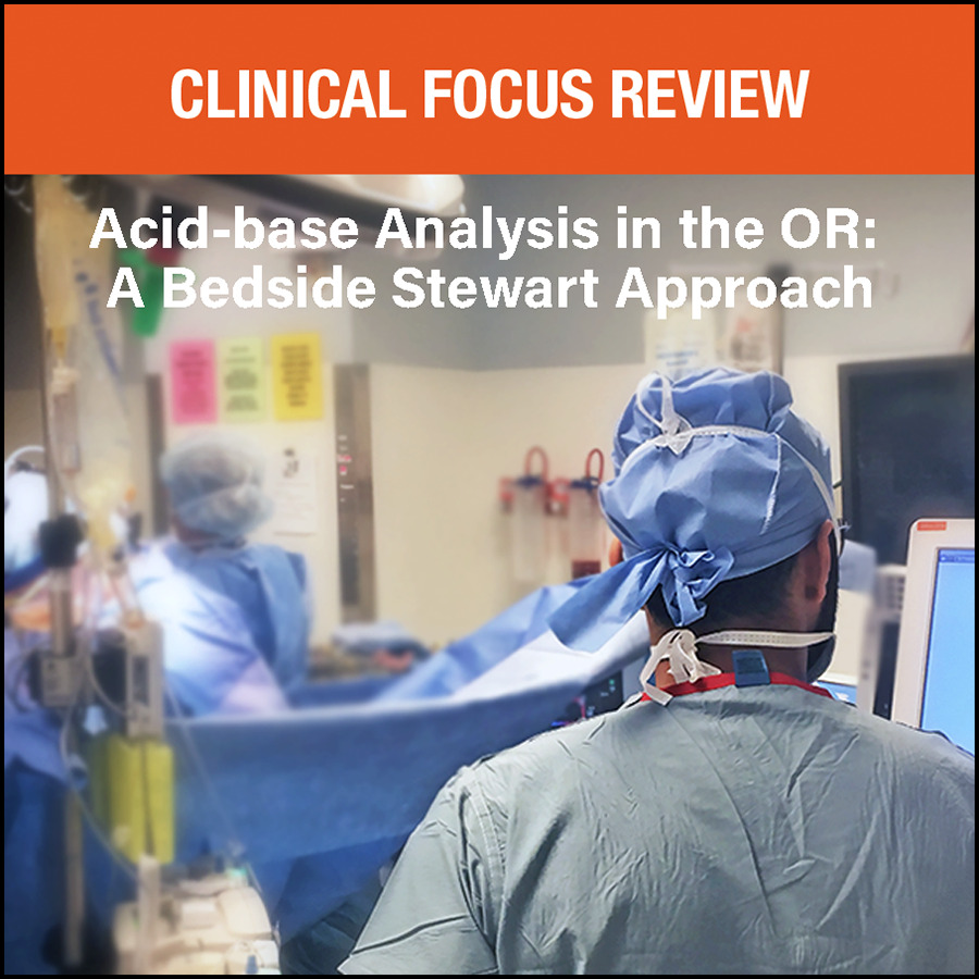 A new “Clinical Focus Review” discusses the bedside Stewart approach to acid–base disorders, which is a simple, pragmatic tool that can help #anesthesiologists analyze and manage acid–base changes in the OR. Read the article in @_Anesthesiology: ow.ly/jkBk50QkGg7