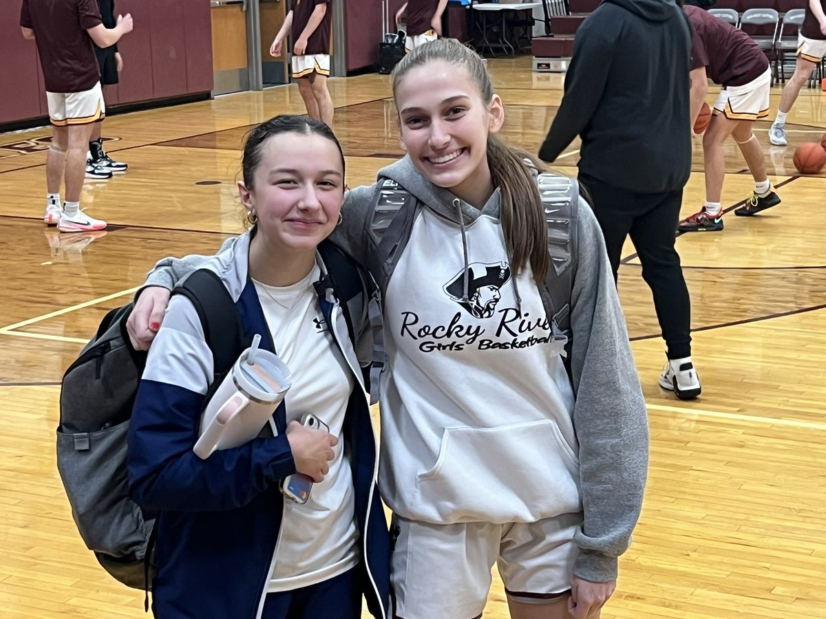 Nora Bruder (@nora20bruder) on Twitter photo It’s ON 🏀!! Can’t wait to go head to head with my best friend <a href="/Reyna13Balderas/">Reyna Balderas</a> at the RRTB Hoops Classic tomorrow at 1 p.m. at RRHS.
<a href="/rrhsgirlsbball1/">Rocky River Girls Basketball</a> vs. <a href="/NRHSGirlsBball/">Coach Esser</a>
Let’s go!! It’s ON 🏀!! Can’t wait to go head to head with my best friend <a href="/Reyna13Balderas/">Reyna Balderas</a> at the RRTB Hoops Classic tomorrow at 1 p.m. at RRHS.
<a href="/rrhsgirlsbball1/">Rocky River Girls Basketball</a> vs. <a href="/NRHSGirlsBball/">Coach Esser</a>
Let’s go!!