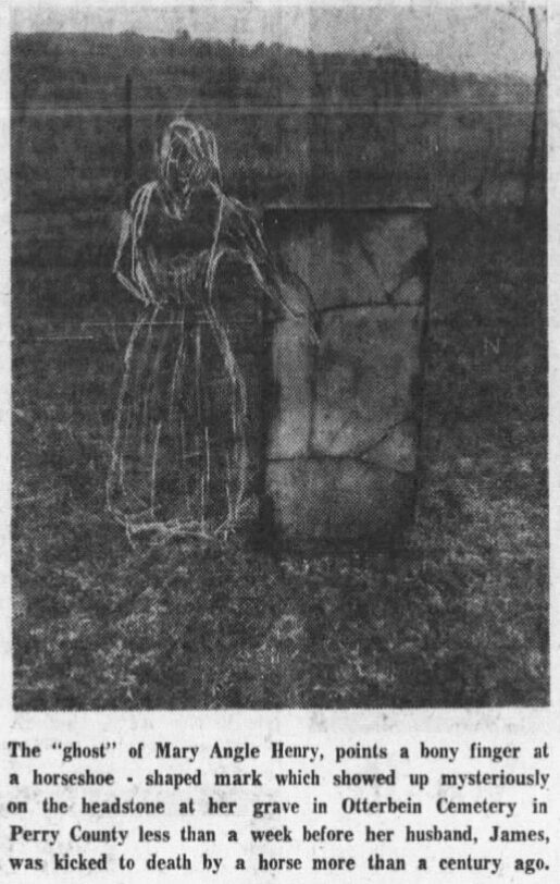 👻 Join us for the third part of our dive into Perry County’s horseshoe grave! In this final chapter, we uncover the mystery behind the horseshoe mark and examine the resilience of the story of Mary’s gravestone over the decades. ohiohistory.org/perry-countys-… #OhioHistory #GhostStories