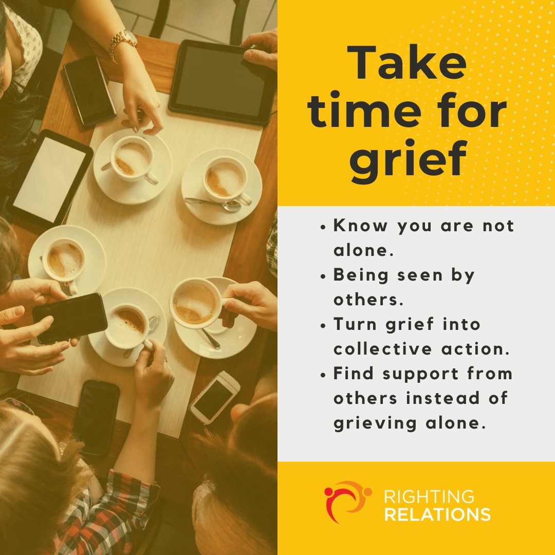 Let these moments of collective despair take root when necessary, transforming into collective action when possible. Please continue to witness; please continue to speak out if you are able. #CeasefireNOW #peaceNOW #RightingRelations