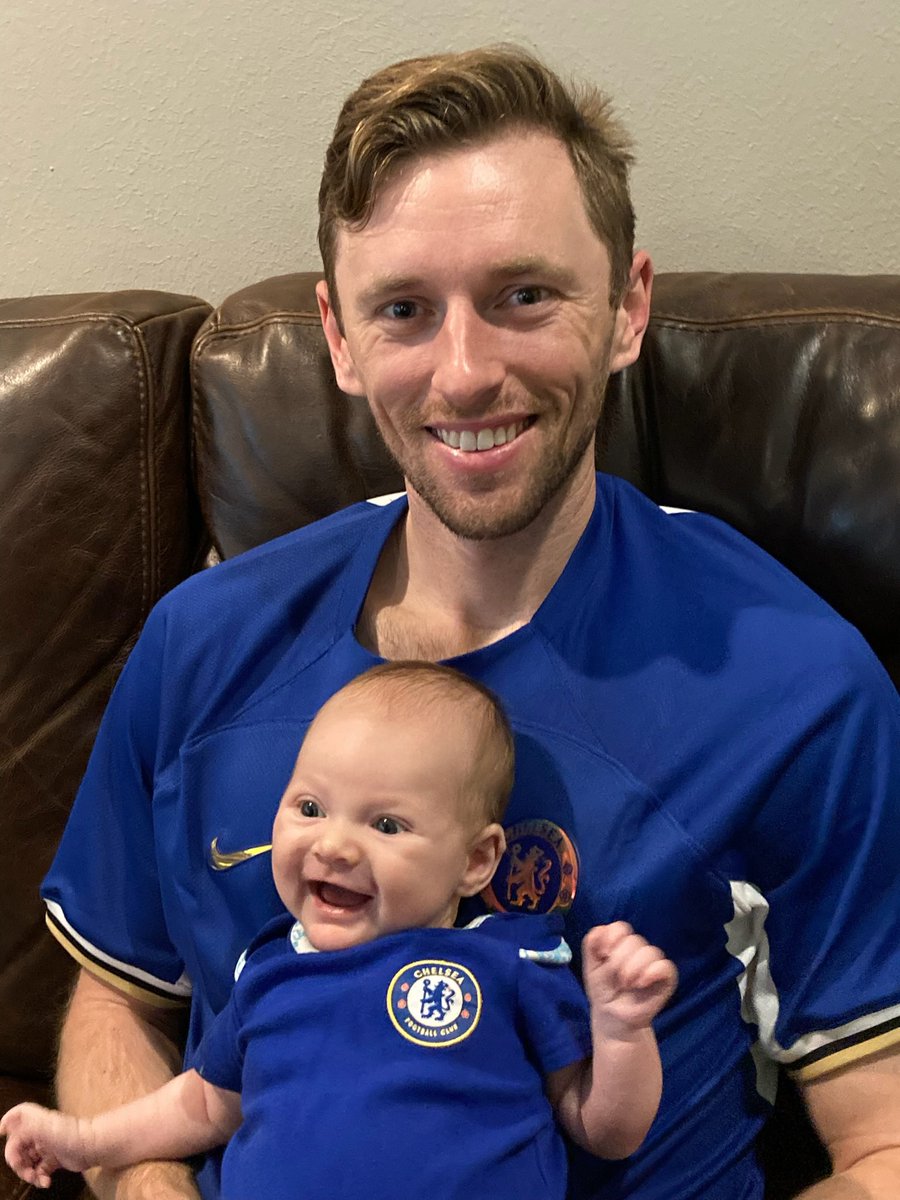 ben_hammonds's tweet photo. We are enjoying watching this Chelsea team for the first time in Nora’s young life. @NBCSportsSoccer #MyPLMorning https://t.co/IpATDFXw6f