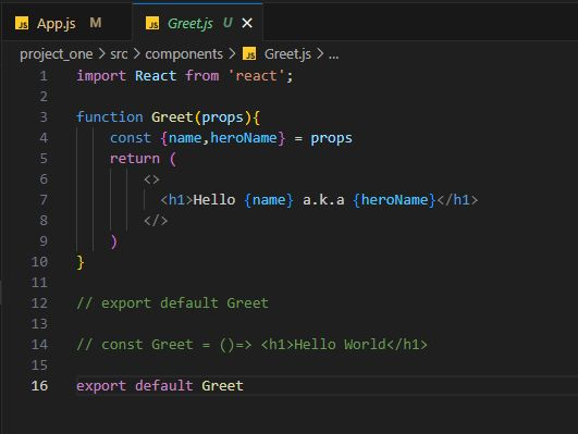 n1mnshrma's tweet photo. 🚀Day 74 of #100DaysOfCode

I practiced destructuring props and state in React.

#ReactJS #CodingJourney #WebDevelopment https://t.co/1bNC9oWN1Q