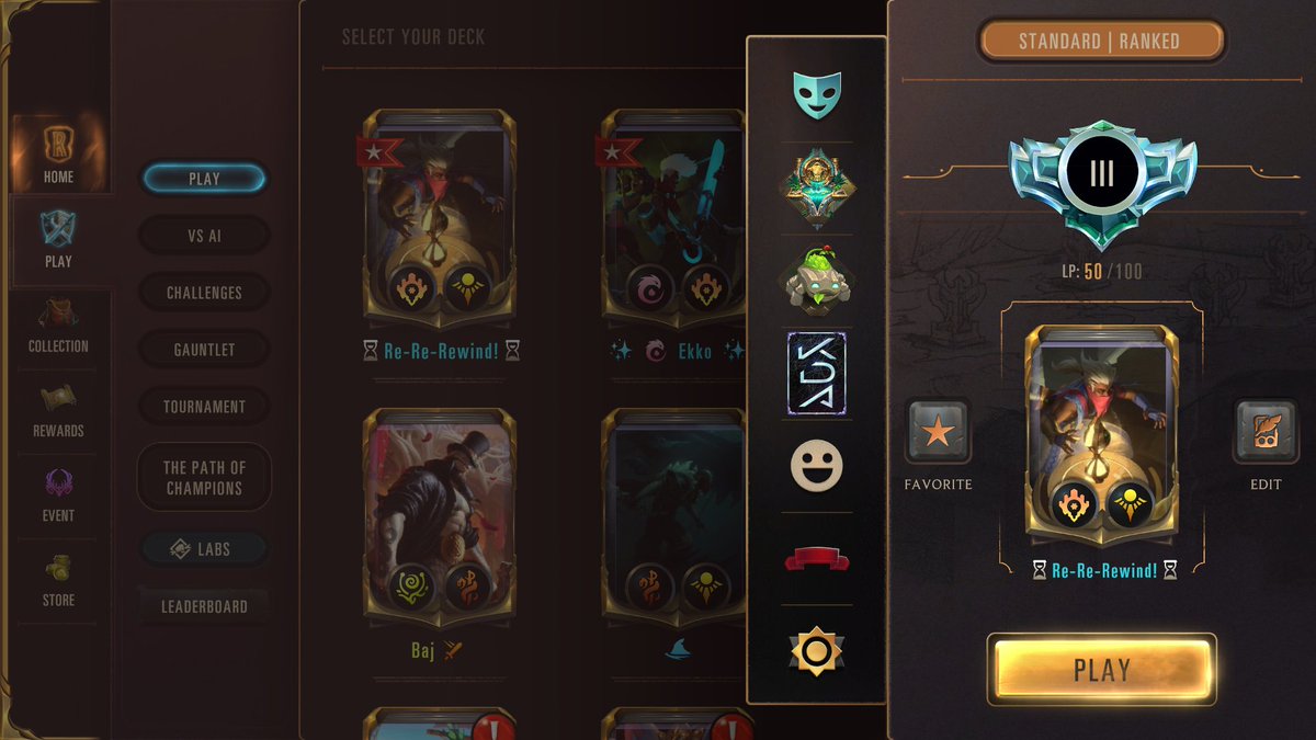 wolfoxcs's tweet image. Sup Runeterra players, i'm back!
Lets rewind once again! ^^