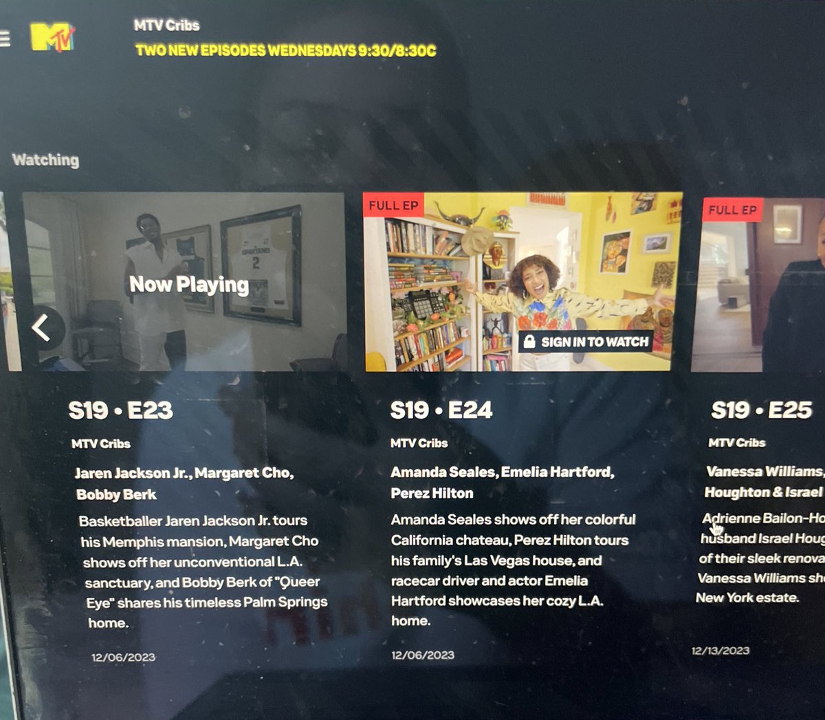 lyricspoetic's tweet image. MTV Cribs is back if yβall ainβt know. & I directed a couple of episodes! Check out the new season episodes 23 & 24. Let me know if you enjoyed it!