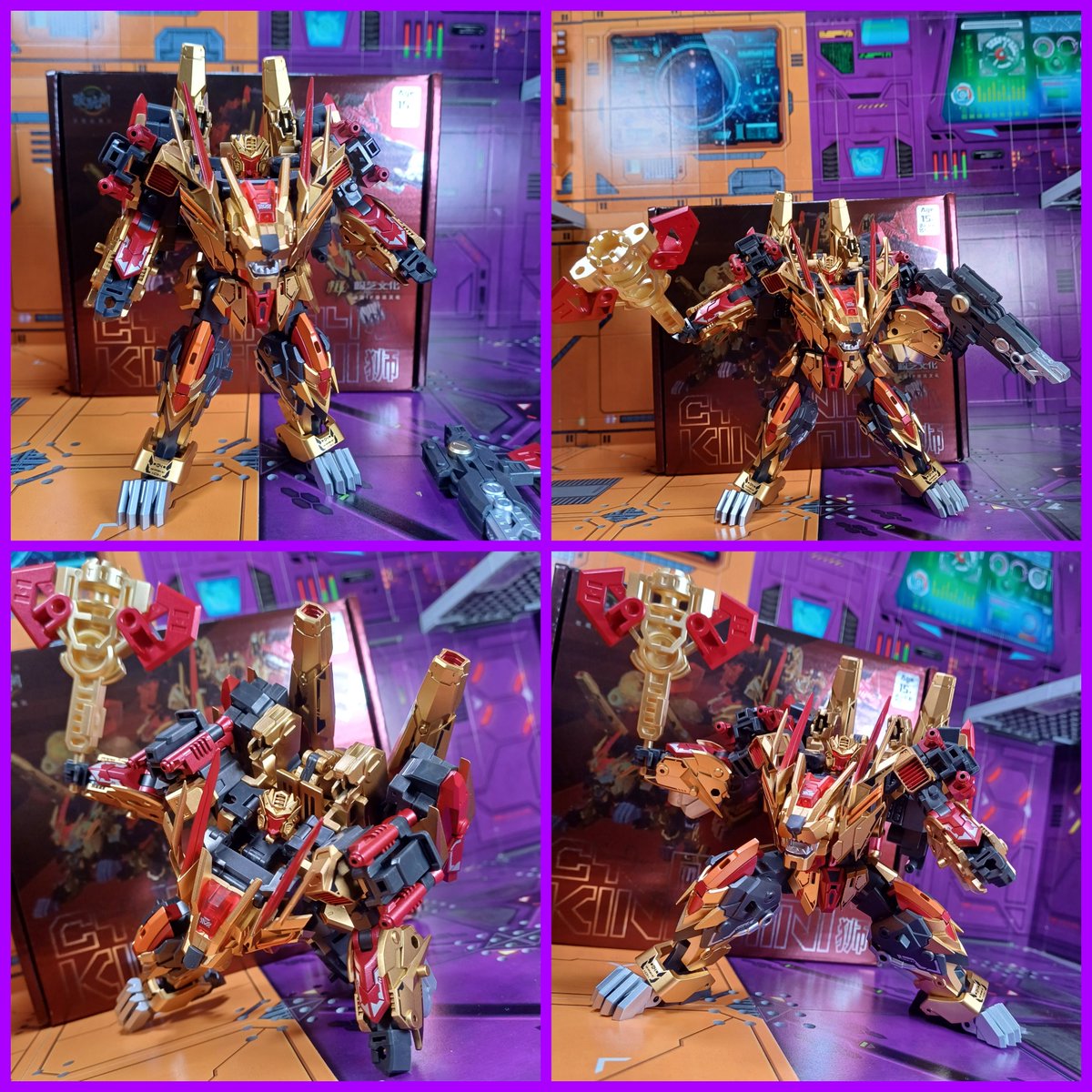 Kureigu8's tweet photo. Arrived today from @ShowZStore .
Cang Toys King Mini. #Transformers #CangToys #KingMini #RazerClaw #Predacons https://t.co/8DrAJV3rPL