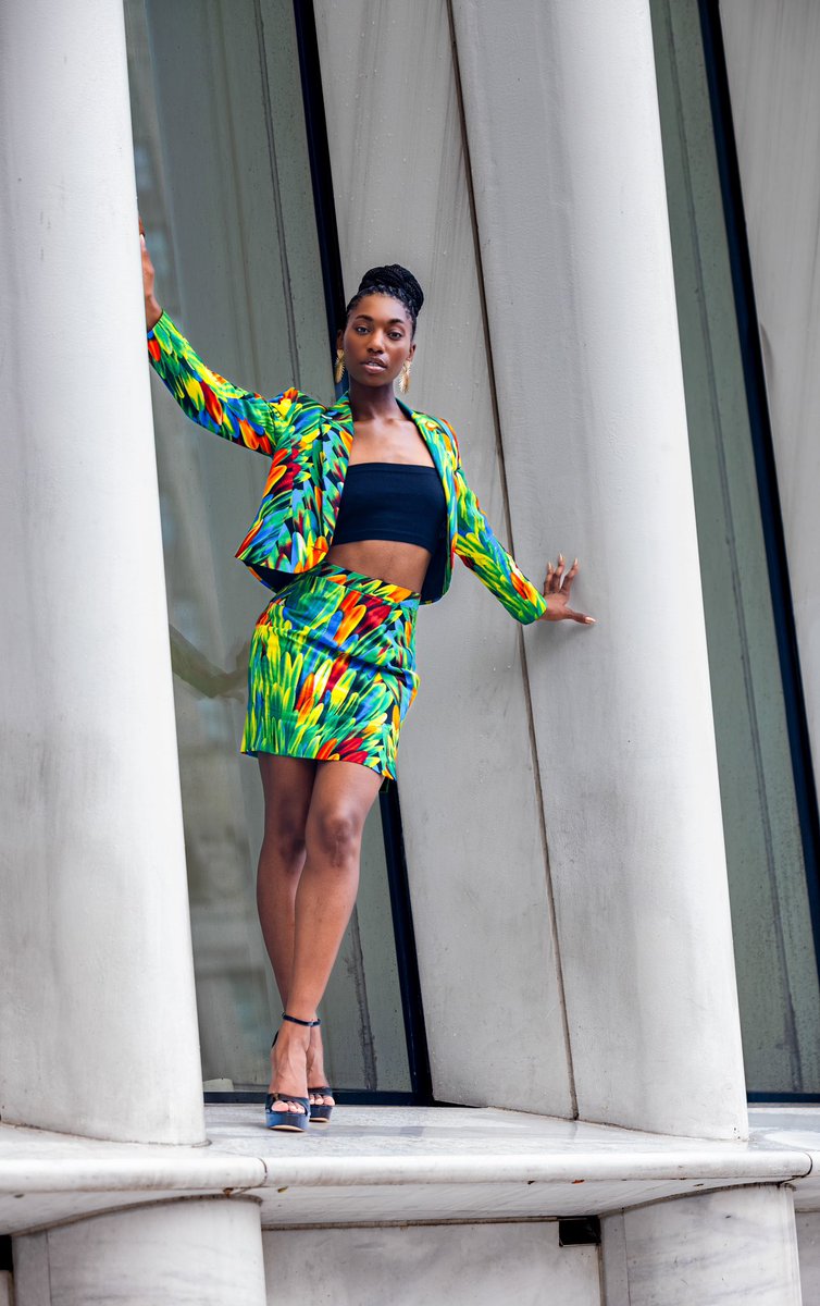 It’s giving new year, NEW ME! 💚🧡❤️💛

Our Matchakos print skirt suit is a show stopping vibe!! Shop this print and many more at the link in the bio! #TWCTribe #africanprint #skirtsuit #styleinspo #FashionGoals #thewakilishacollection