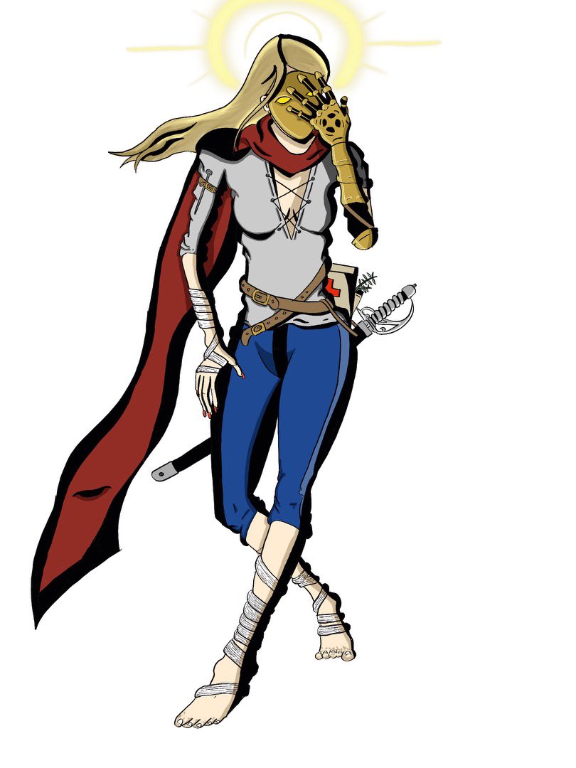 deadnspread's tweet photo. Working on a Flintlock Fantasy project and here is a collection of character art I’ve been putting together for it (1/2) https://t.co/w7zY1WjbUe