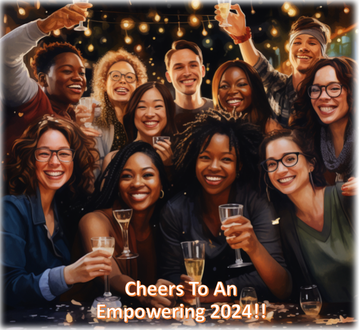 Let's step into 2024 with a shared commitment, to cultivate relationships that uplift, support, and ignite inspiration in each other. Together, let's nuture connections that serve as pillars of strength, encouraging growth and thriving for all. Here's to building a community that