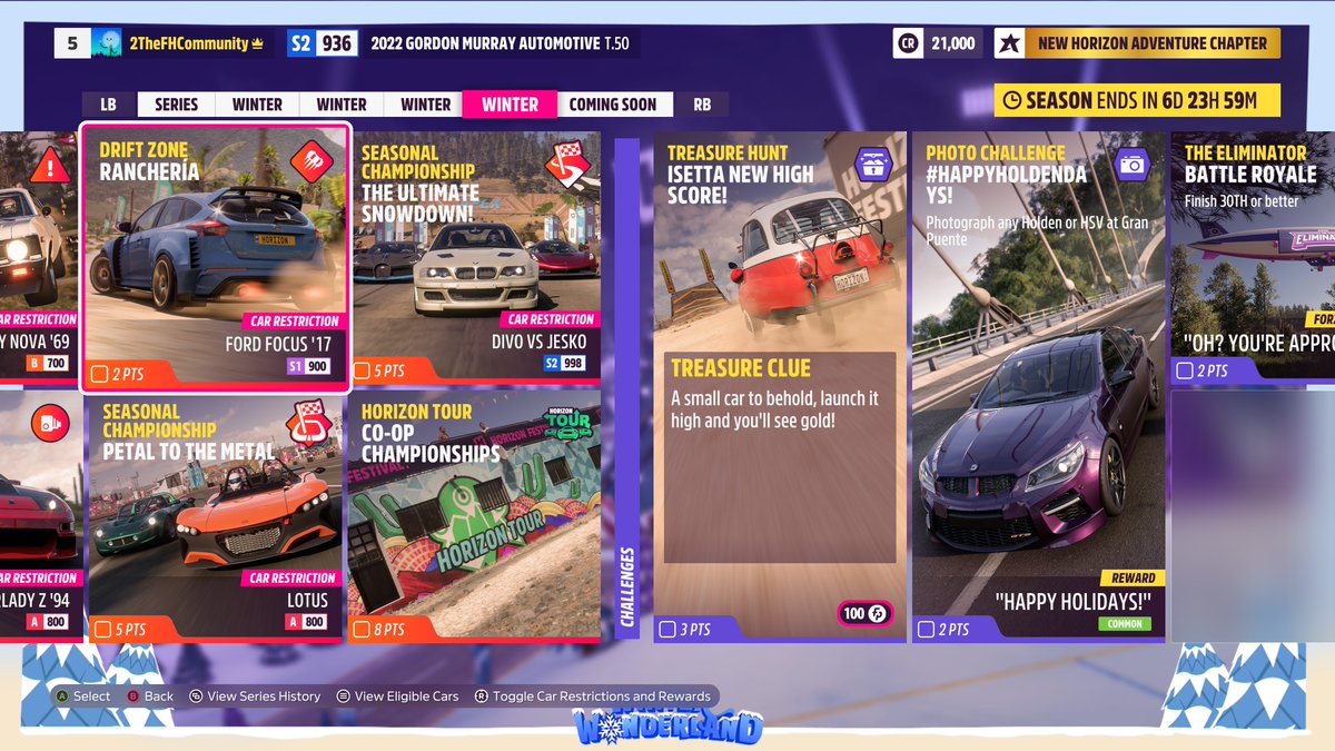 ForzaHorizon's tweet photo. It's the final Festival Playlist of 2023! Where will you be headed first? https://t.co/RajyFICfOn