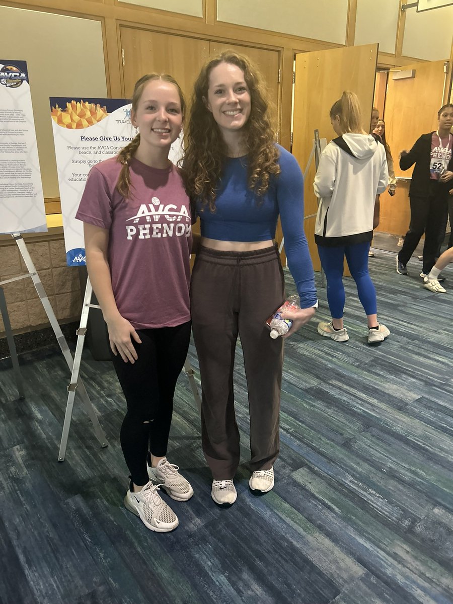 Thank you so much @AVCAVolleyball @AVCAPhenom for the most amazing experience! I had so much fun meeting so many incredible people and making new friends with other Phenoms!! ❤️🏐