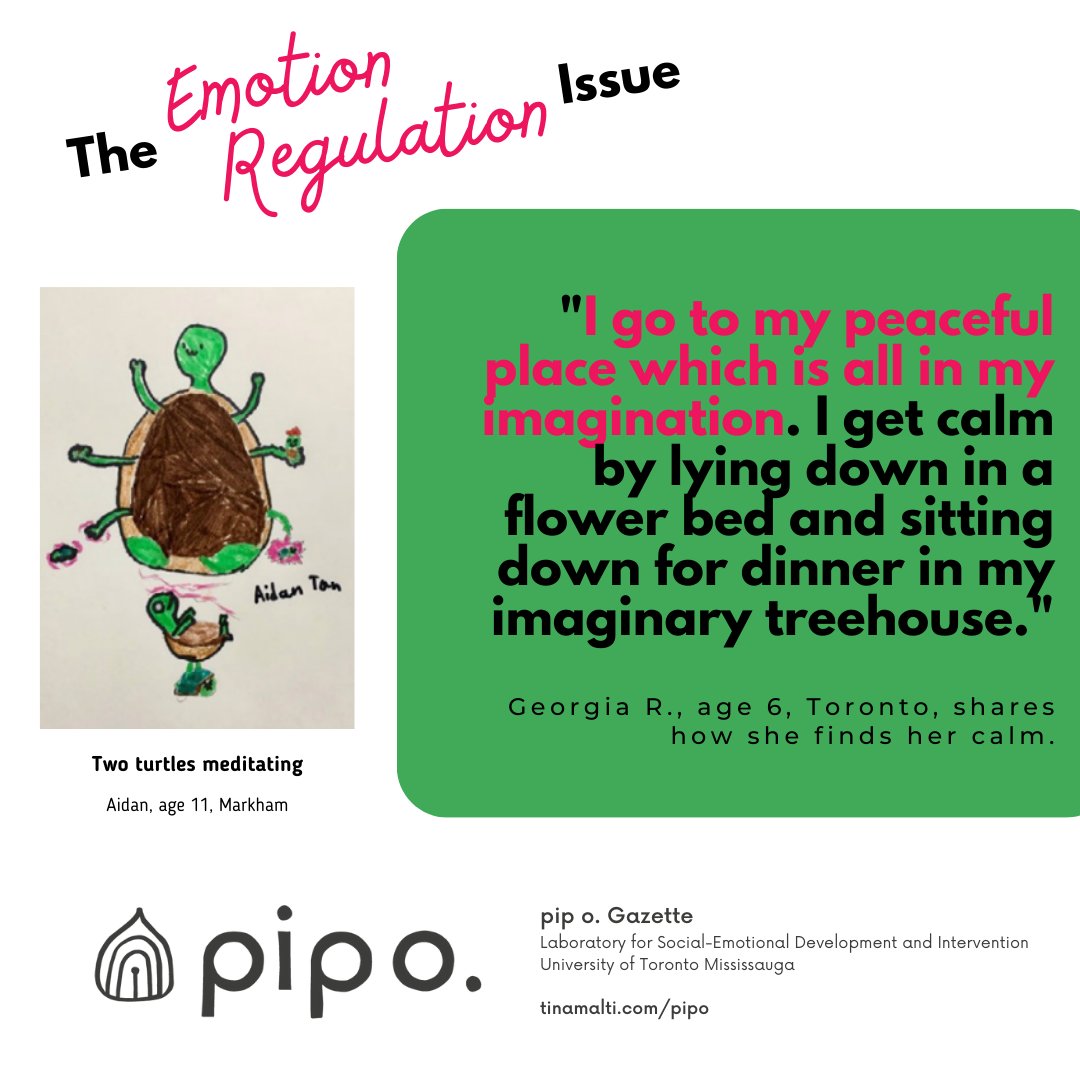 SEDI Lab at UTM (@sedilab) on Twitter photo What are some ways children find their calm? Click on the link in bio to read the newest issue of the pip o. Gazette and check out some amazing children’s art!
<a href="/UTMPsychology/">UTMPsychology</a> <a href="/UTM/">U of T Mississauga</a> What are some ways children find their calm? Click on the link in bio to read the newest issue of the pip o. Gazette and check out some amazing children’s art!
<a href="/UTMPsychology/">UTMPsychology</a> <a href="/UTM/">U of T Mississauga</a>