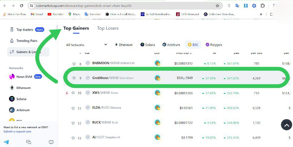 Grok Moon tweet media