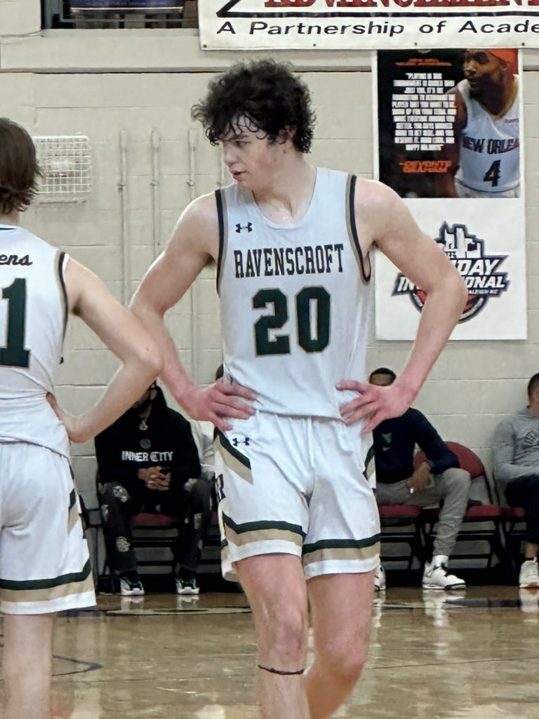 BigShotsGlobal's tweet photo. Ravenscroft (NC) led by 2024 6’7 SF Jackson Rein (@JacksonRein1) with a double-double 22 points, 13 rebounds vs STAB 
@Ravens_BBBall 

#BIGSHOTS https://t.co/5OE1667DkA