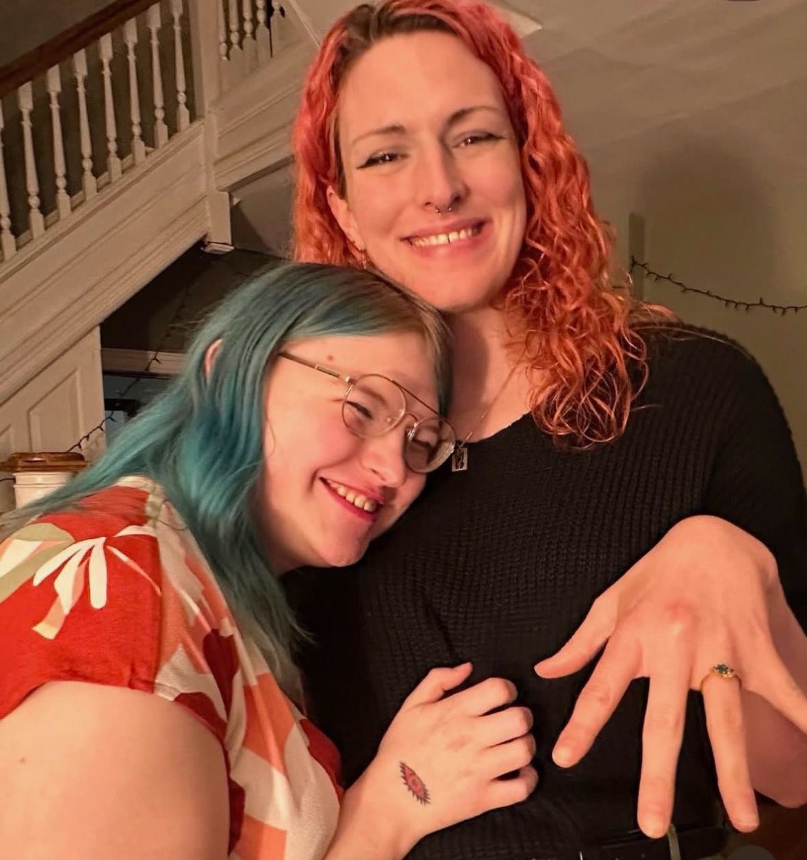 Ty's Tough Talk🇺🇸 on X: "The trans scamming athlete Lia Thomas is now  engaged to a woman. Another attention seeking straight relationship with  fluorescent hair dye pretending to be *different* 🥴⬇️  https://t.co/Kn7PXAUm42" /