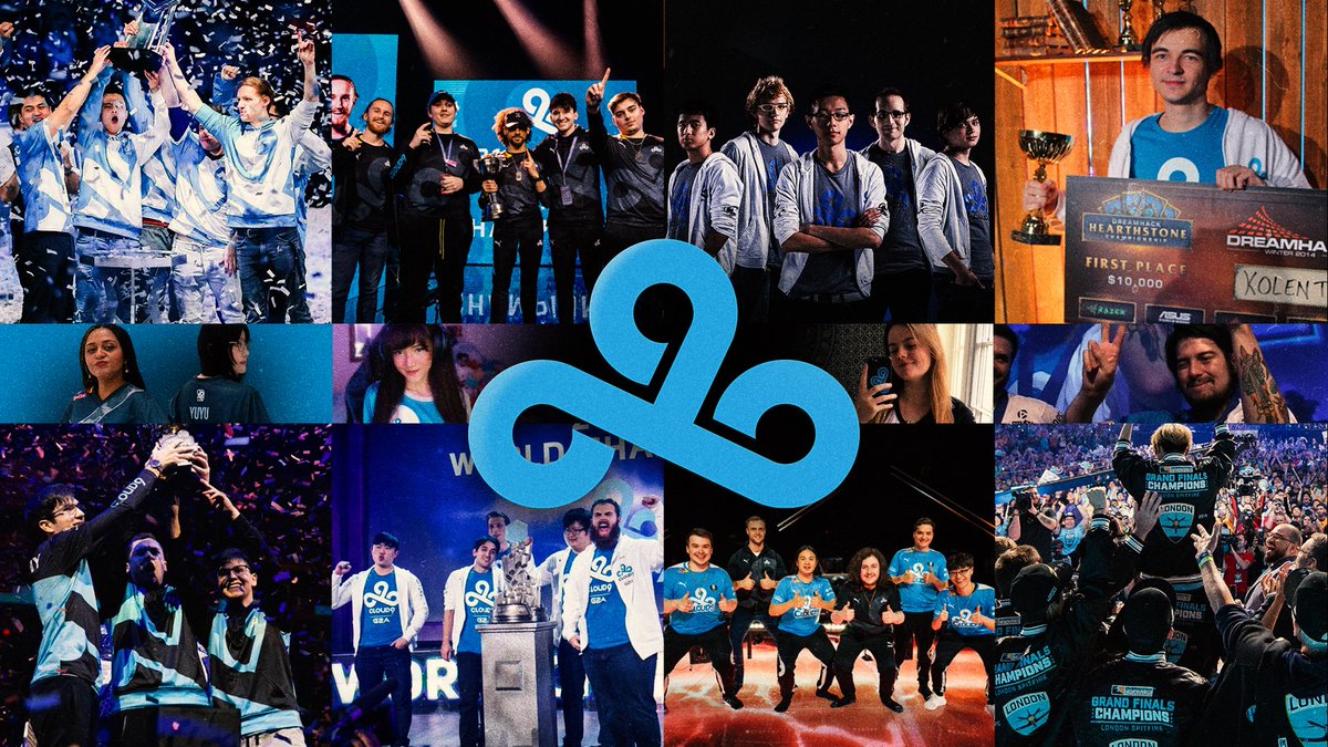 Cloud9 on X: 10 years of Cloud9 Thank you for being a part of this  incredible journey 💙 #WallpaperWednesday #LegaC9   / X