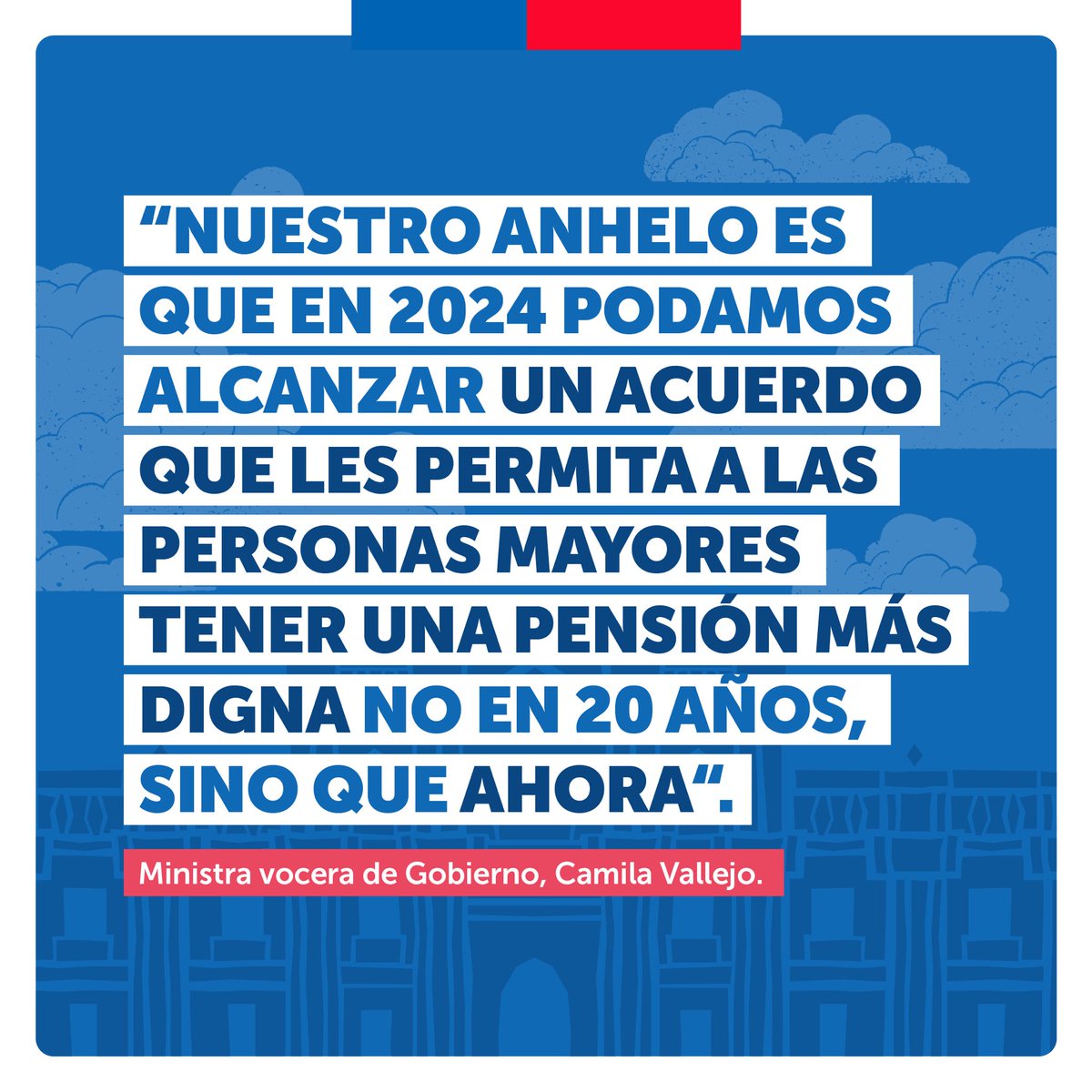 Queremos ser enfáticos en nuestro compromiso para que las pensiones mejoren en el presente y también en el futuro. Para ello es fundamental llegar a un acuerdo a través del diálogo y la voluntad entre todas las fuerzas políticas. 

#MejoresPensiones