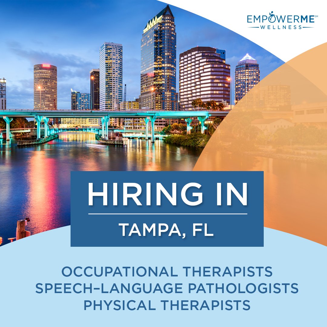 Join our Tampa Team! EmpowerMe therapists enjoy the flexibility of personalized schedules, fostering an ideal work-life balance for optimal well-being.

hubs.li/Q02dQlBd0

#TampaJobs #TherapyJobs #WeAreHiring #JoinOurTeam #Flexibility #WorkLifeBalance