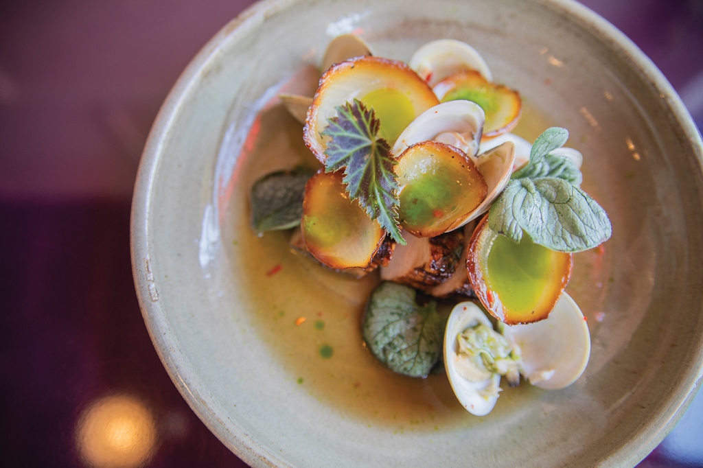 MNMOmag's tweet photo. Who would have expected that a local teacher, an ad exec, and a chef who moved here from the East Coast would be the ones to reinvigorate the farm-to-table concept? Herbst Eatery &amp; Farm Stand is our Best New Restaurant of St. Paul for 2023. https://t.co/rtfcsKWCe8 https://t.co/F1j8i3CTr0