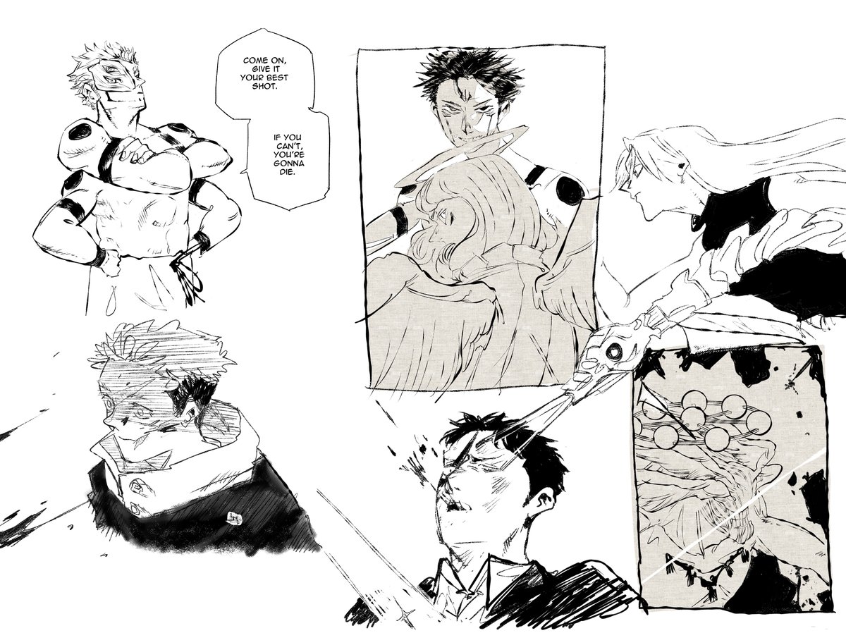 FaniryFaniry14's tweet photo. #JujutsuKaisen #fanart #jjkfanart #wip https://t.co/BFEeBjanhe