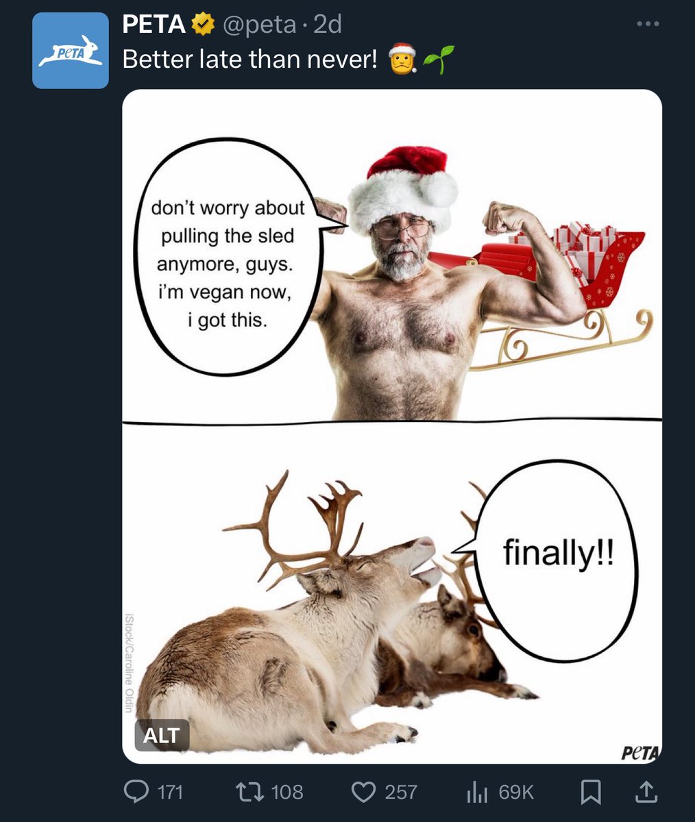 ElonMuskAOC's tweet photo. There’s no way PETA posted this and still considers themselves a real organization… 💀💀💀 https://t.co/KLEcBVpOlK