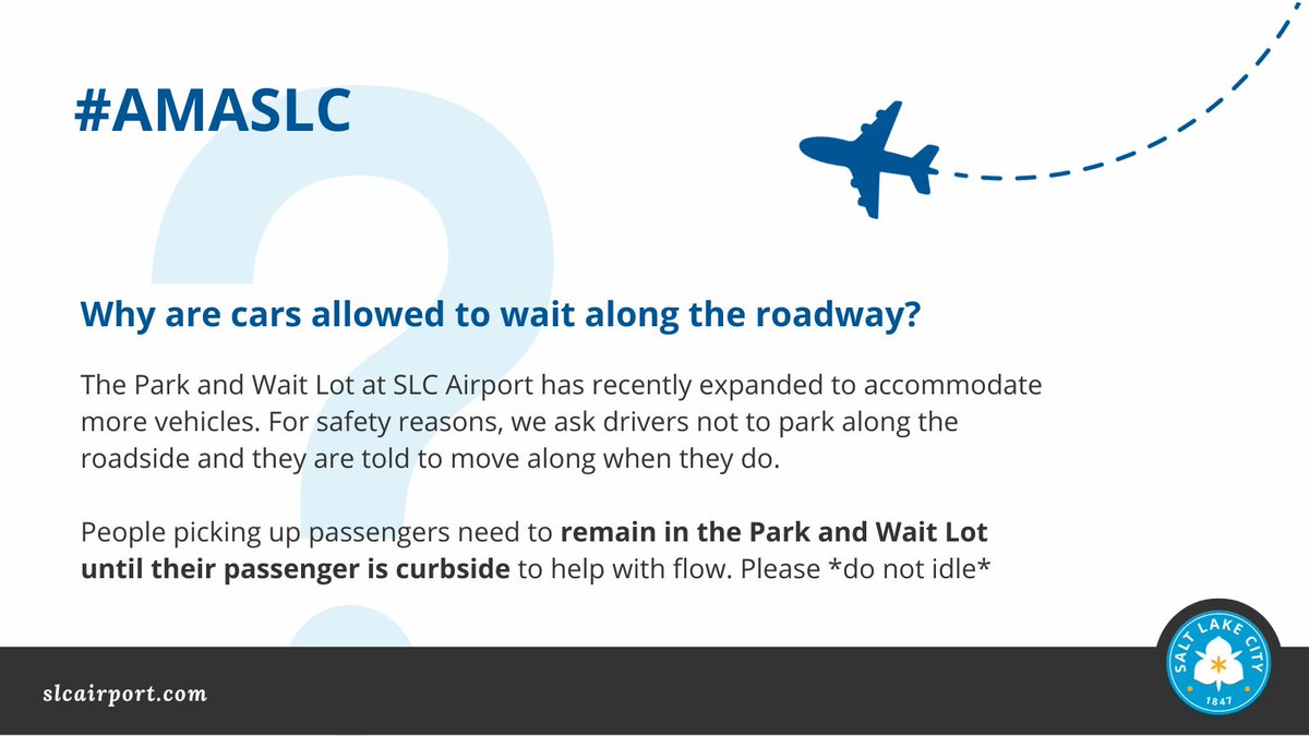 slcmayor's tweet photo. ✈️ If you were busy traveling and missed my #AMASLC with @slcairport here's a brief recap👇🏼
We'll share updates on #TheNewSLC in 2024 as they come online. You can always find where to eat, how to walk to the terminal from economy parking, and more at https://t.co/VR6Jvf2SEZ https://t.co/HZqE9H4Uo4